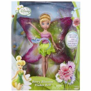 BERRY BLOSSOM TINKER BELL SCENTED LIGHT UP MAGICAL SOUND - NEW IN BOX
